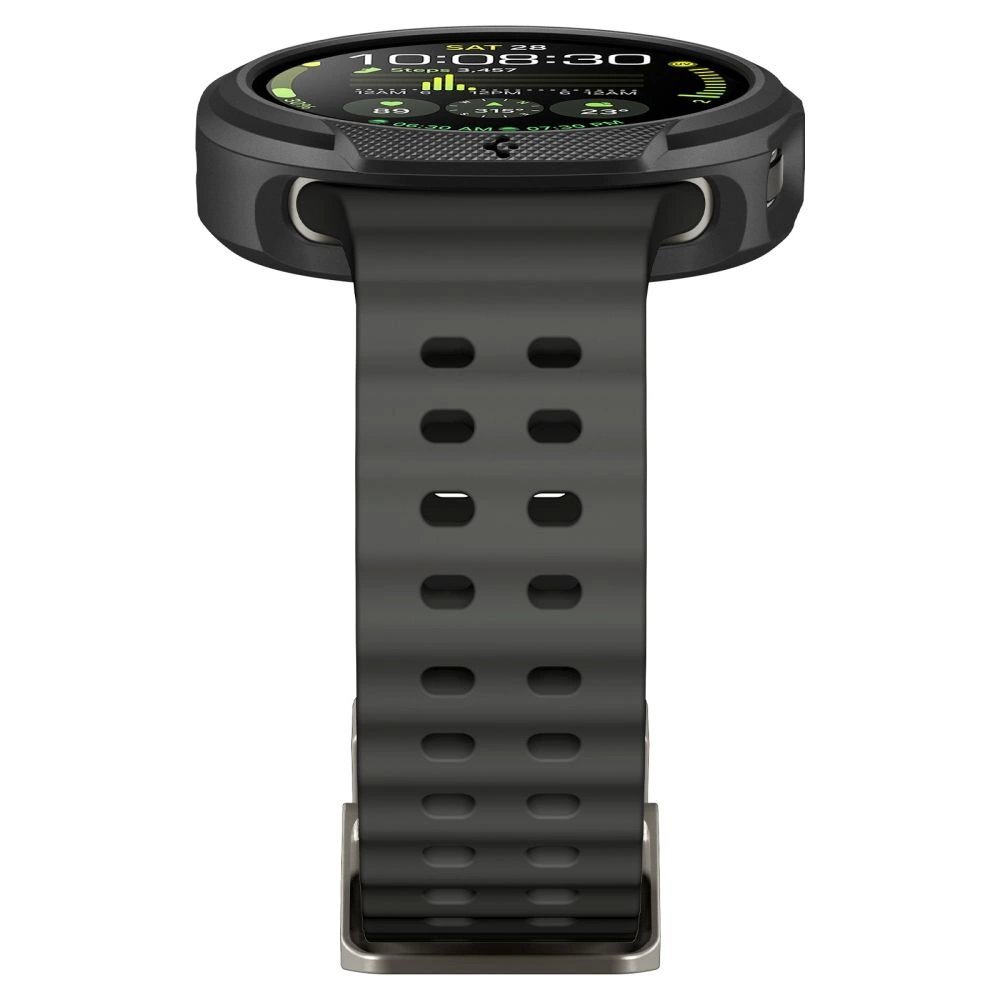 Samsung Galaxy Watch 8 44mm dėklas Spigen Liquid Air – matinės juodos spalvos 4 Samsung Galaxy Watch 8 44mm dėklas Spigen Liquid Air – matinės juodos spalvos 4
