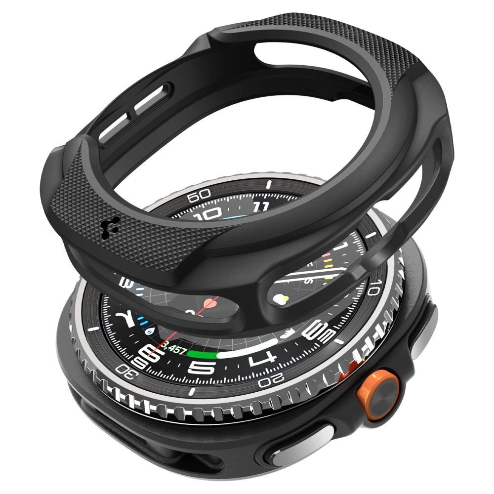 Samsung Galaxy Watch 8 Classic 46mm dėklas Spigen Liquid Air – juodas 14 Samsung Galaxy Watch 8 Classic 46mm dėklas Spigen Liquid Air – juodas 14