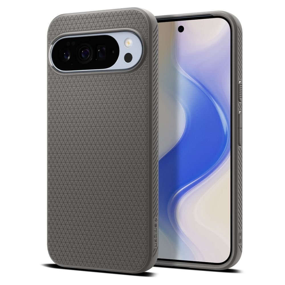 Google Pixel 10 Pro XL Spigen Liquid Air Mag MagSafe dėklas – pilkas 1