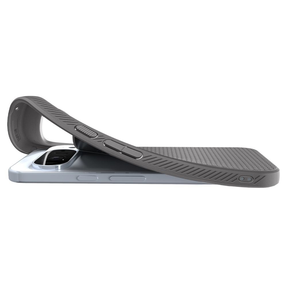 Google Pixel 10 Pro XL Spigen Liquid Air Mag MagSafe dėklas – pilkas 8