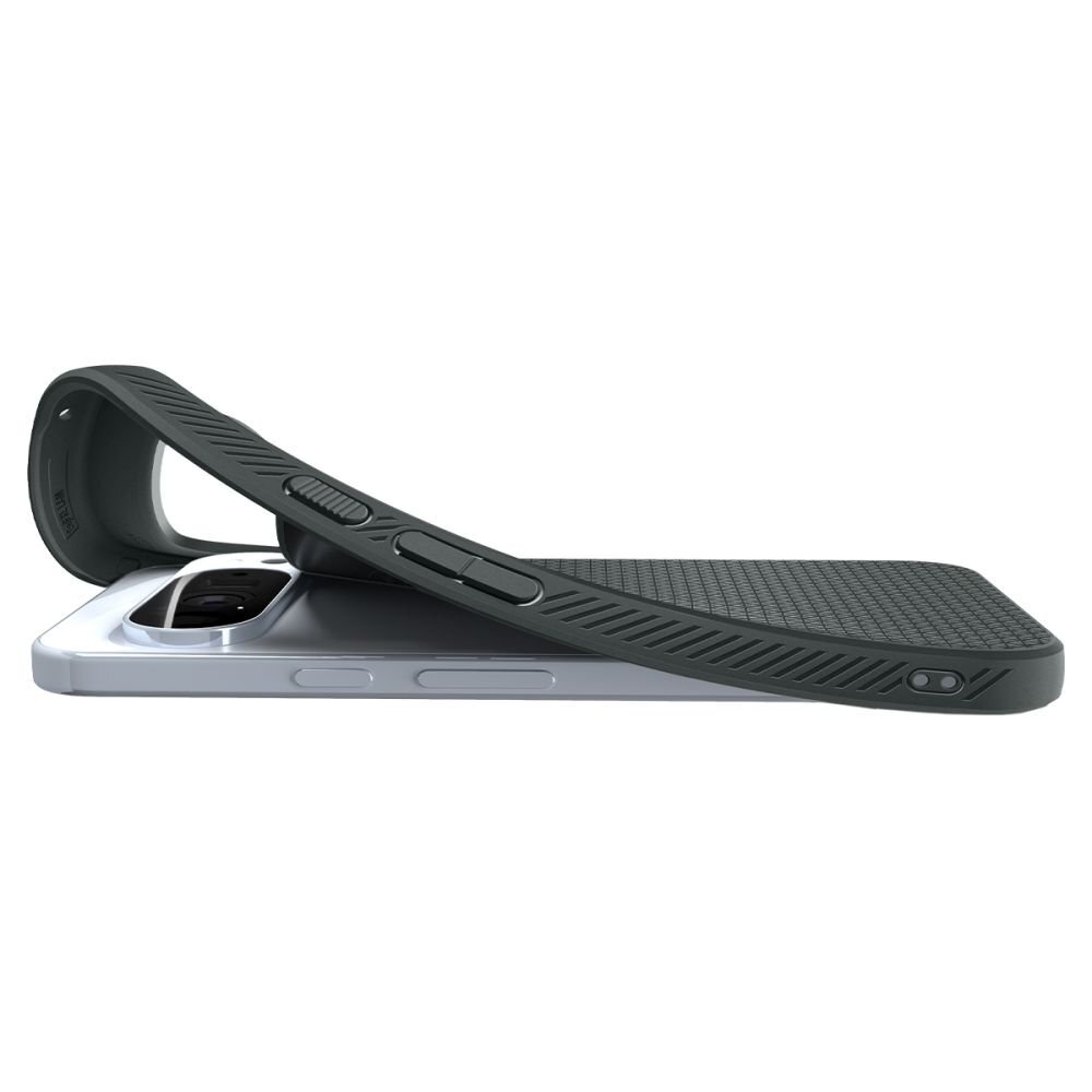 Google Pixel 10 Pro XL Spigen Liquid Air Mag MagSafe dėklas – žalias 8