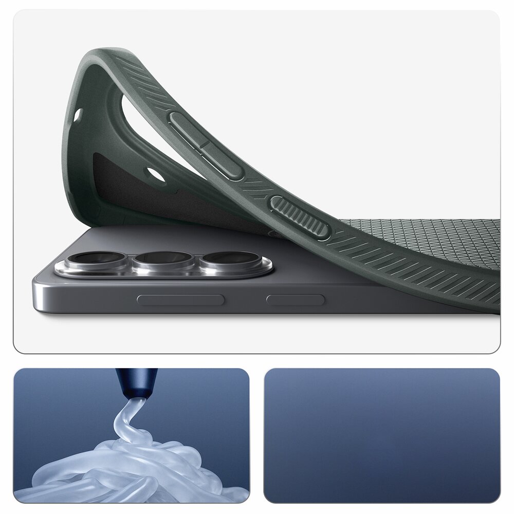 Samsung Galaxy S26+ Spigen Liquid Air Mag MagSafe dėklas – žalias 19 Samsung Galaxy S26+ Spigen Liquid Air Mag MagSafe dėklas – žalias 19