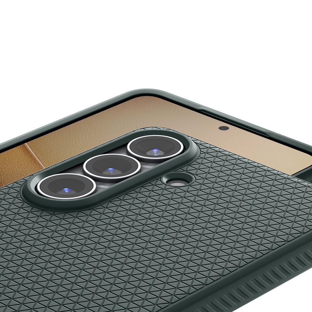 Samsung Galaxy S26+ Spigen Liquid Air Mag MagSafe dėklas – žalias 9