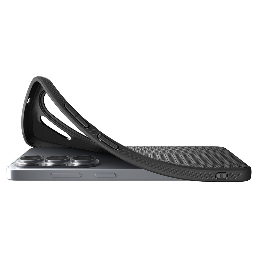 Samsung Galaxy S26 Ultra Spigen Liquid Air Mag MagSafe dėklas – juodas 6