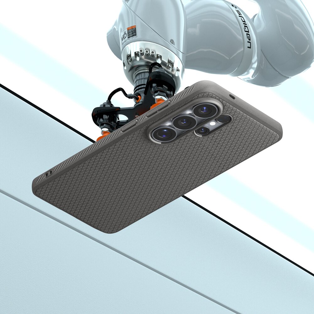 Samsung Galaxy S26 Ultra Spigen Liquid Air Mag MagSafe dėklas – pilkas 10