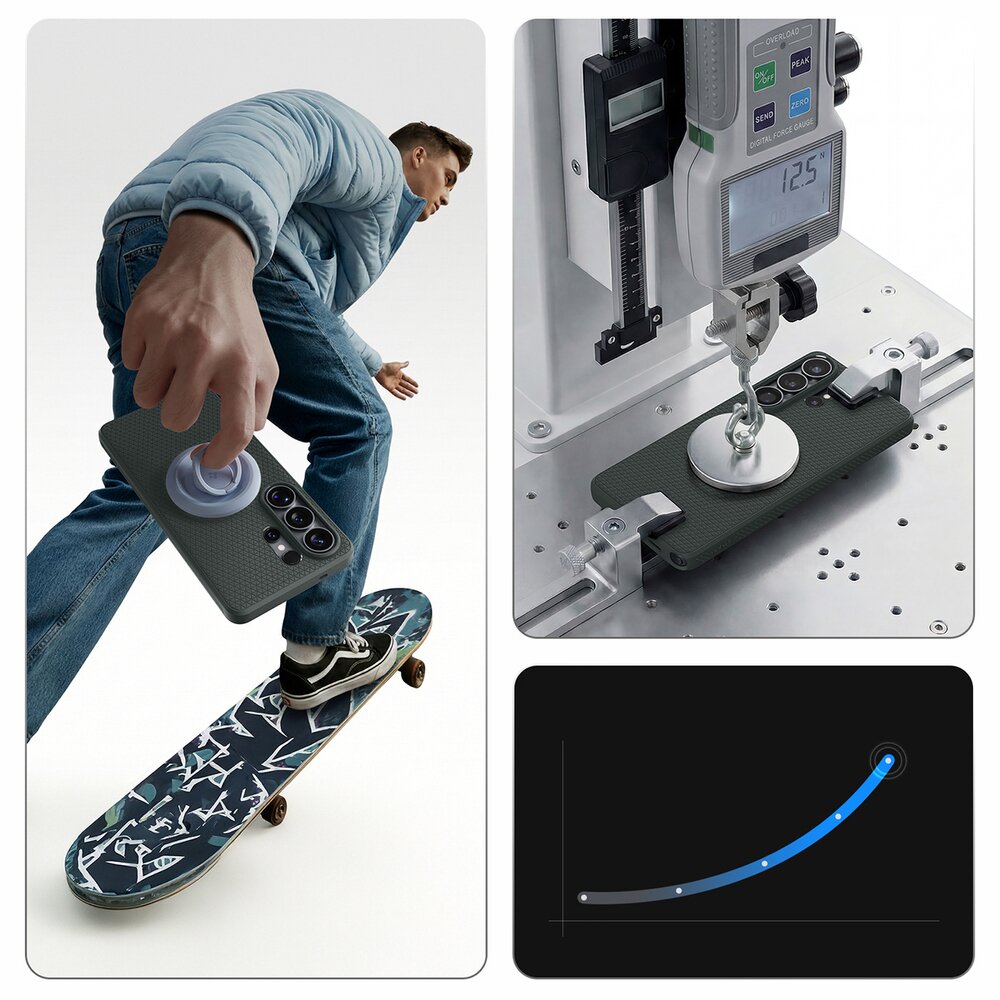 Samsung Galaxy S26 Ultra Spigen Liquid Air Mag MagSafe dėklas – žalias 17 Samsung Galaxy S26 Ultra Spigen Liquid Air Mag MagSafe dėklas – žalias 17