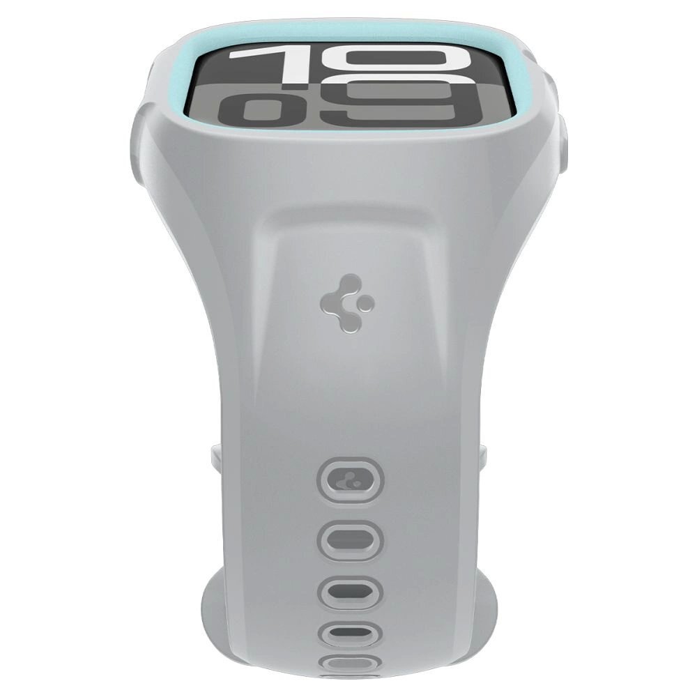 Apple Watch 10 46mm Spigen Liquid Air Pro dirželis – pilkas 5