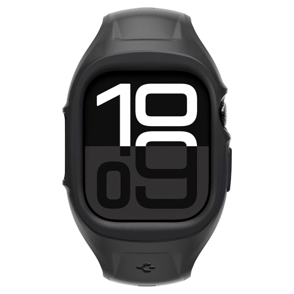 Apple Watch 46mm Spigen Liquid Air Pro dirželis – matinės juodos spalvos 1