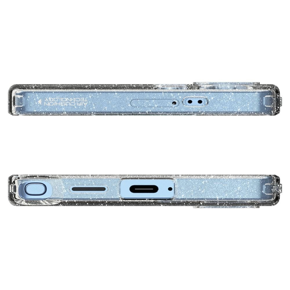 Spigen Liquid Crystal dėklas Samsung Galaxy S25 Ultra - permatomas su blizgučiais 4 Spigen Liquid Crystal dėklas Samsung Galaxy S25 Ultra - permatomas su blizgučiais 4