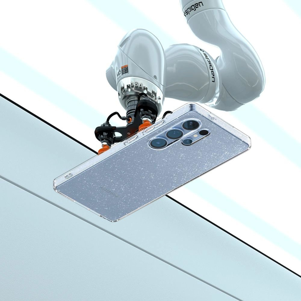 Spigen Liquid Crystal dėklas Samsung Galaxy S25 Ultra - permatomas su blizgučiais 7 Spigen Liquid Crystal dėklas Samsung Galaxy S25 Ultra - permatomas su blizgučiais 7