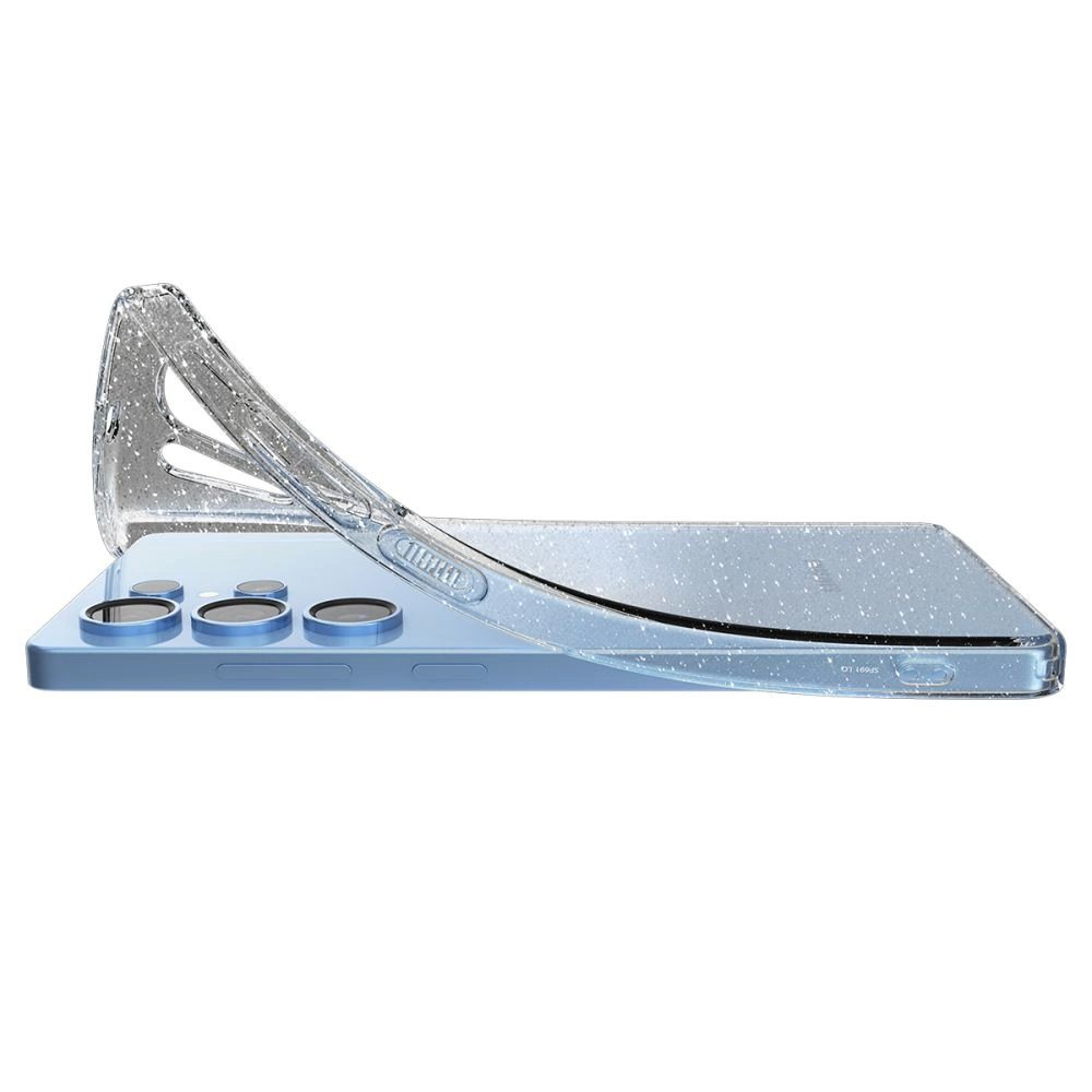 Spigen Liquid Crystal dėklas Samsung Galaxy S25 Ultra - permatomas su blizgučiais 9