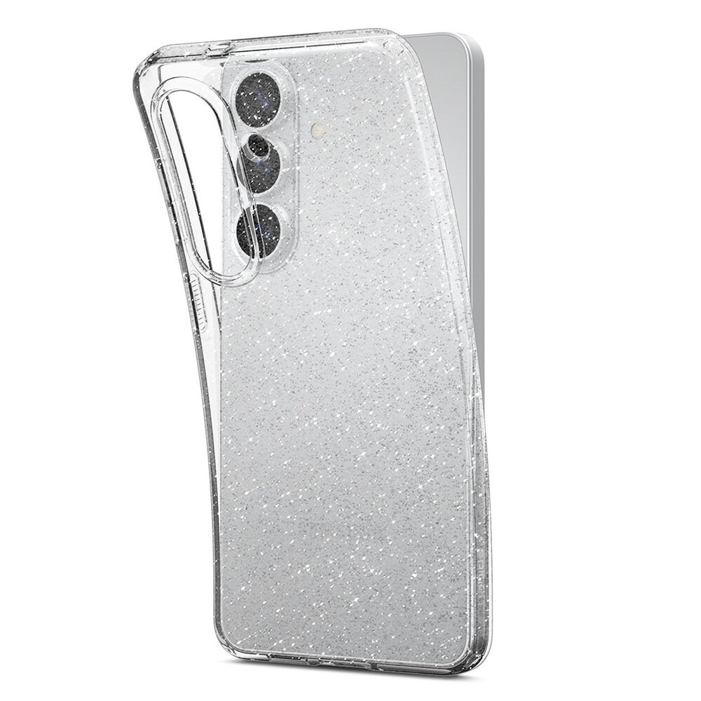 Samsung Galaxy S26+ Spigen Liquid Crystal Glitter dėklas – skaidrus su blizgučiais 5