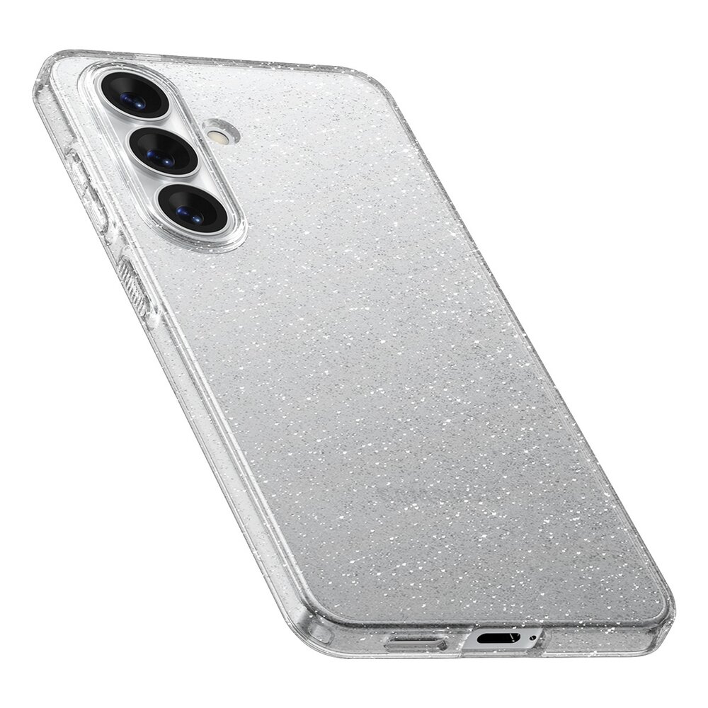 Samsung Galaxy S26+ Spigen Liquid Crystal Glitter dėklas – skaidrus su blizgučiais 9