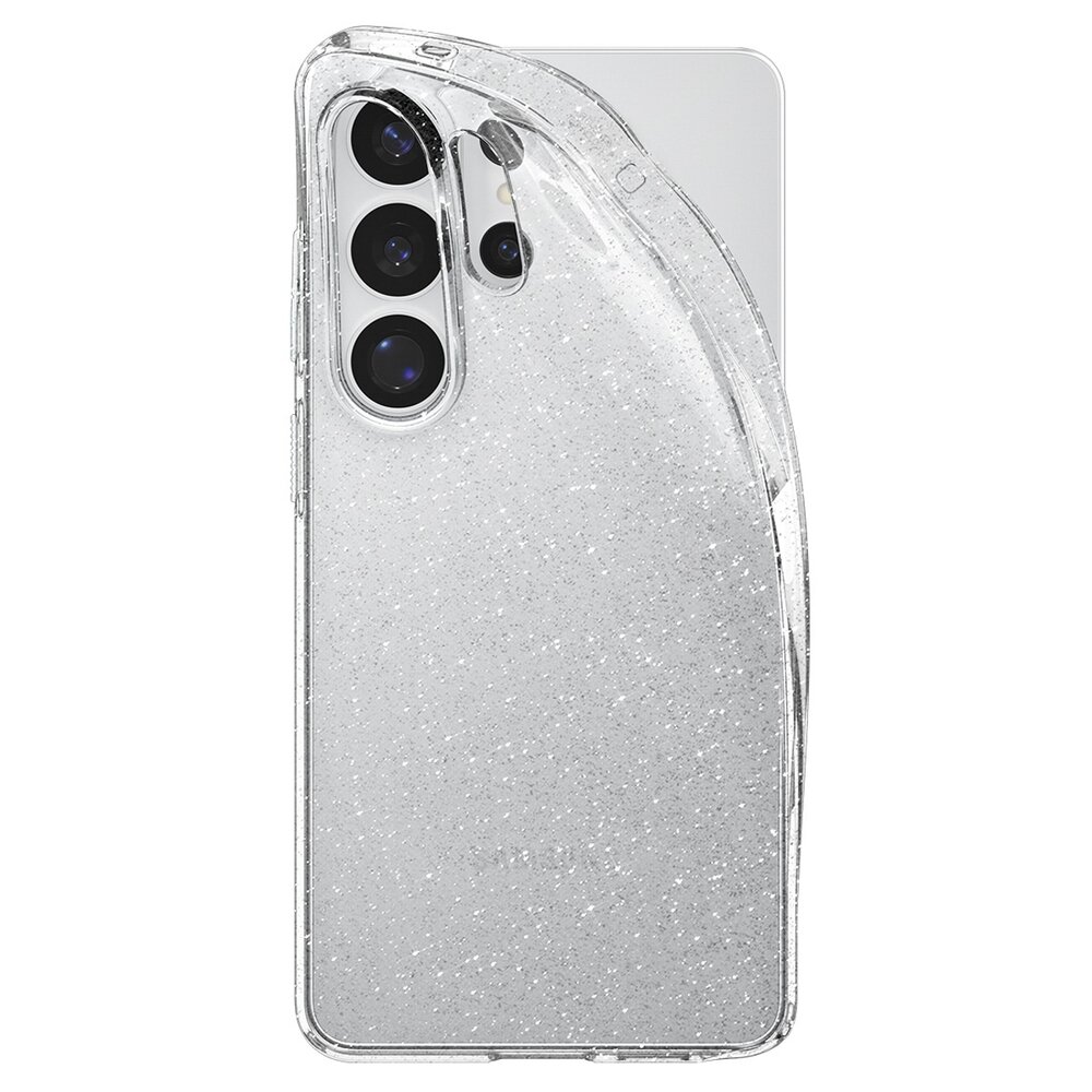 Samsung Galaxy S26 Ultra Spigen Liquid Crystal Glitter dėklas – skaidrus su blizgučiais 7