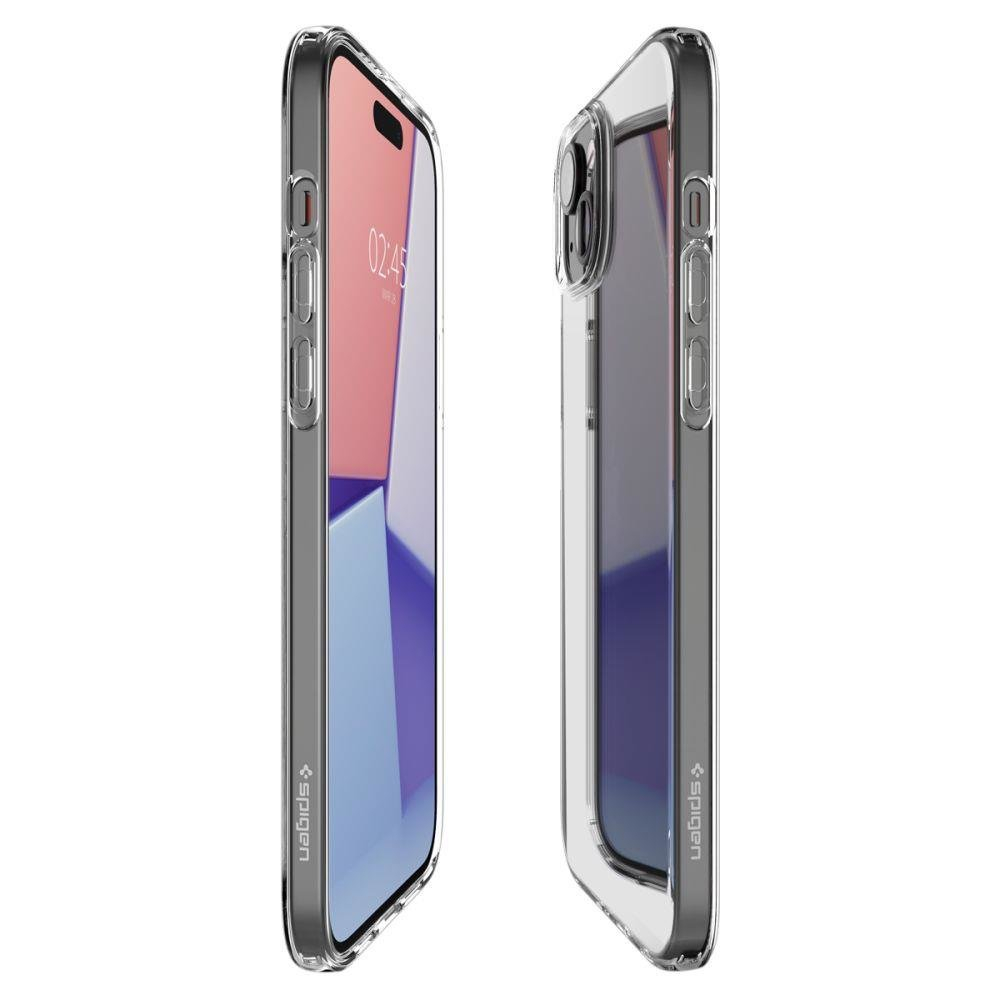 Apsauginis silikono dėklas Spigen LIQUID CRYSTAL IPHONE 15 CRYSTAL CLEAR 7 Apsauginis silikono dėklas Spigen LIQUID CRYSTAL IPHONE 15 CRYSTAL CLEAR 7