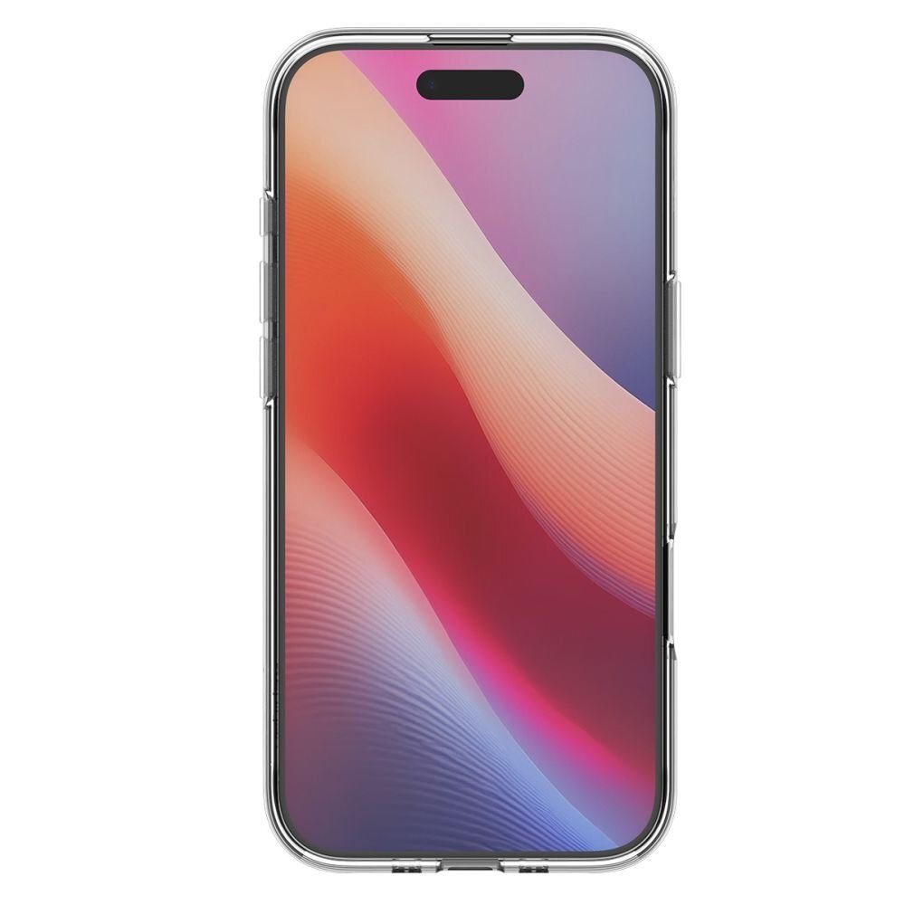 iPhone 17 Air dėklas Spigen Liquid Crystal su MagSafe – skaidrus ir baltas 2
