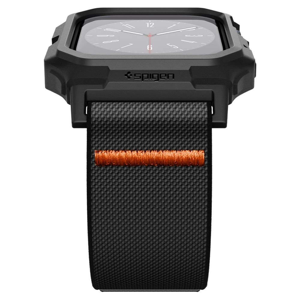 Apple Watch 10 42mm Spigen Lite Fit „PRO“ dirželis – juodas 4 Apple Watch 10 42mm Spigen Lite Fit „PRO“ dirželis – juodas 4