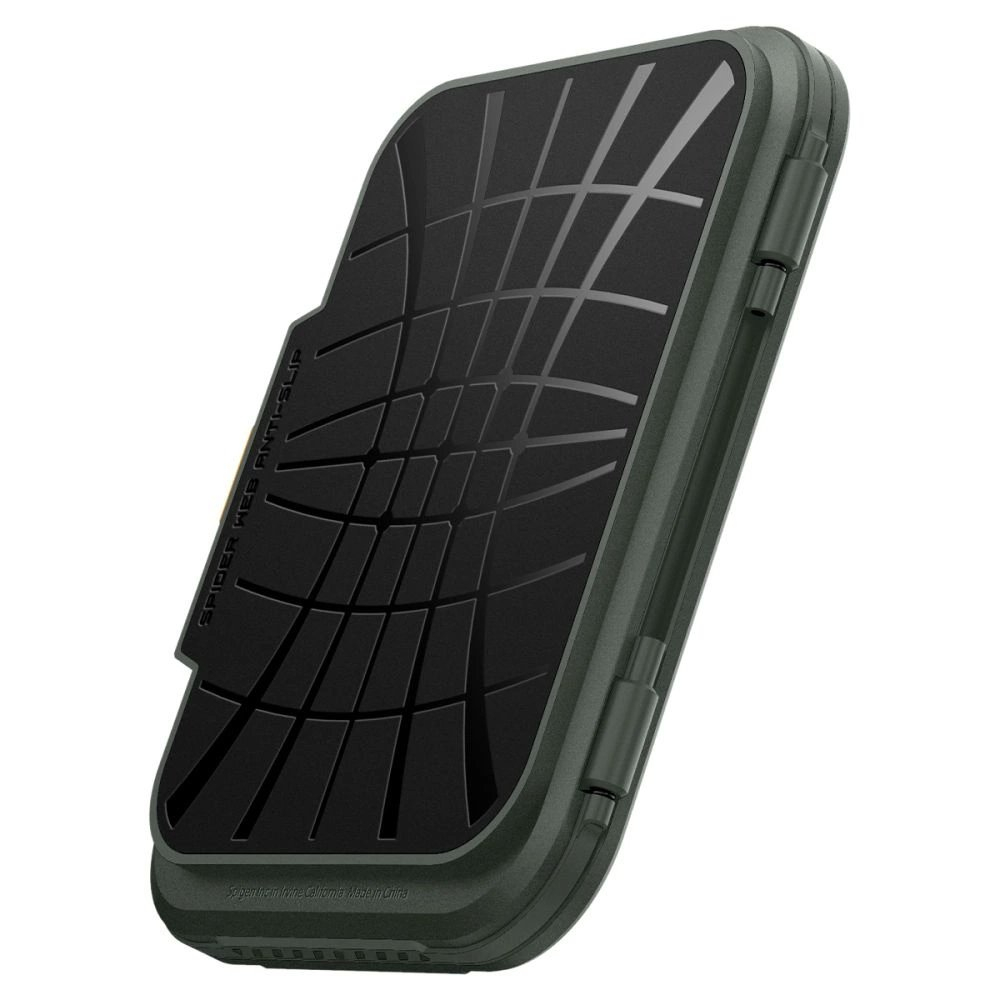 iPhone 16 – Spigen Lock Fit MagSafe Card dėklas - Žalias 10 iPhone 16 – Spigen Lock Fit MagSafe Card dėklas - Žalias 10