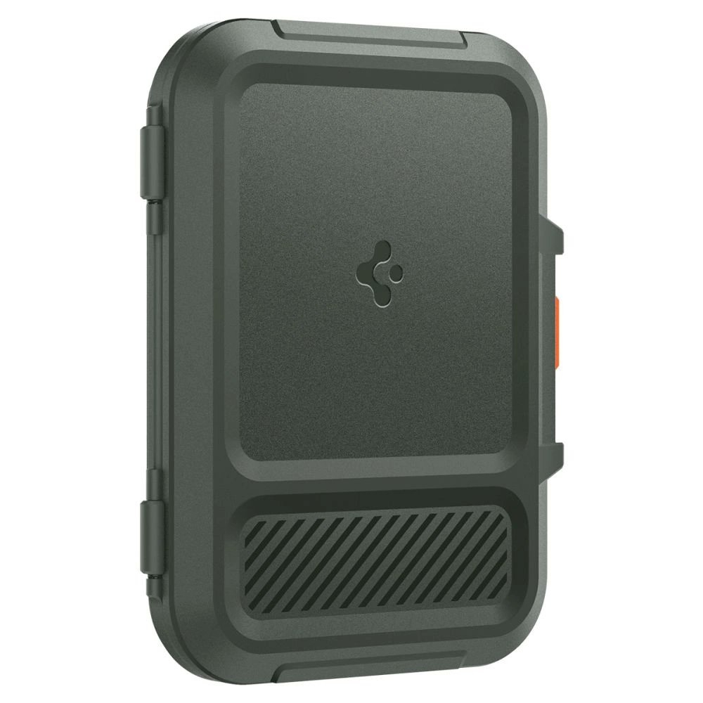 iPhone 16 – Spigen Lock Fit MagSafe Card dėklas - Žalias 9 iPhone 16 – Spigen Lock Fit MagSafe Card dėklas - Žalias 9