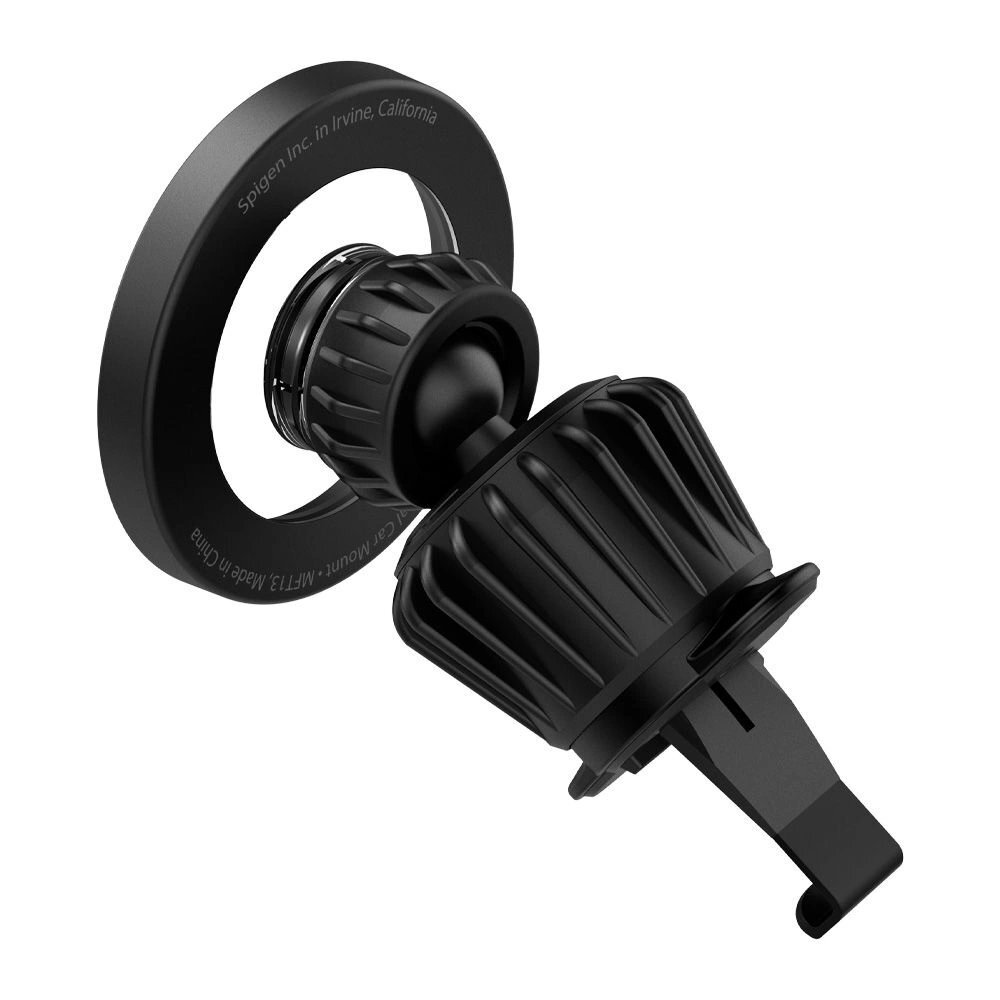Automobilinis laikiklis Spigen MFT13 su MagSafe prietaisų skydeliui arba vėdinimo angai – juodas 3