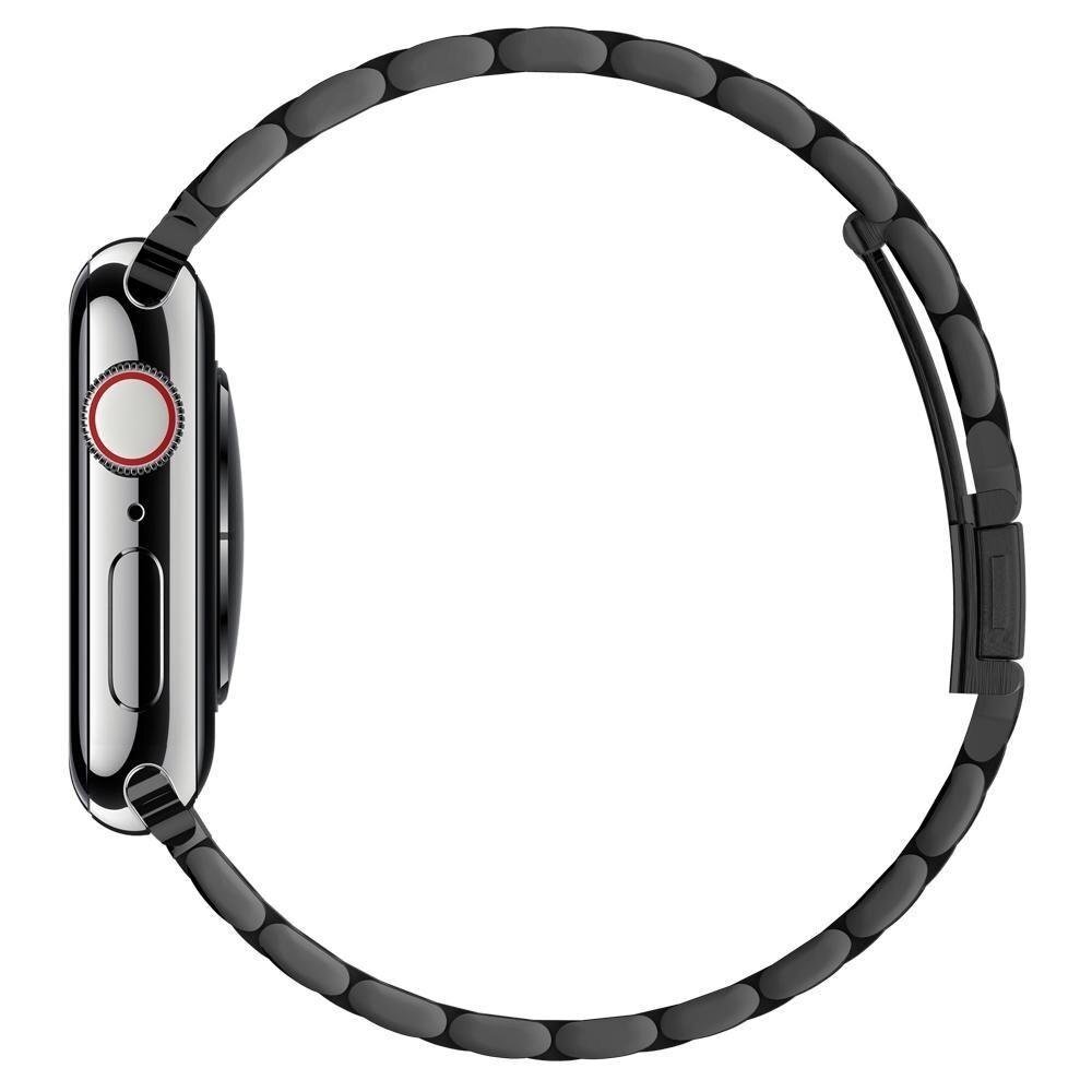 Aukštos Kokybės Dirželis Spigen Modern Fit Band Apple Watch 1/2/3/4/5/6 (42/44Mm) Juodas 3 Aukštos Kokybės Dirželis Spigen Modern Fit Band Apple Watch 1/2/3/4/5/6 (42/44Mm) Juodas 3