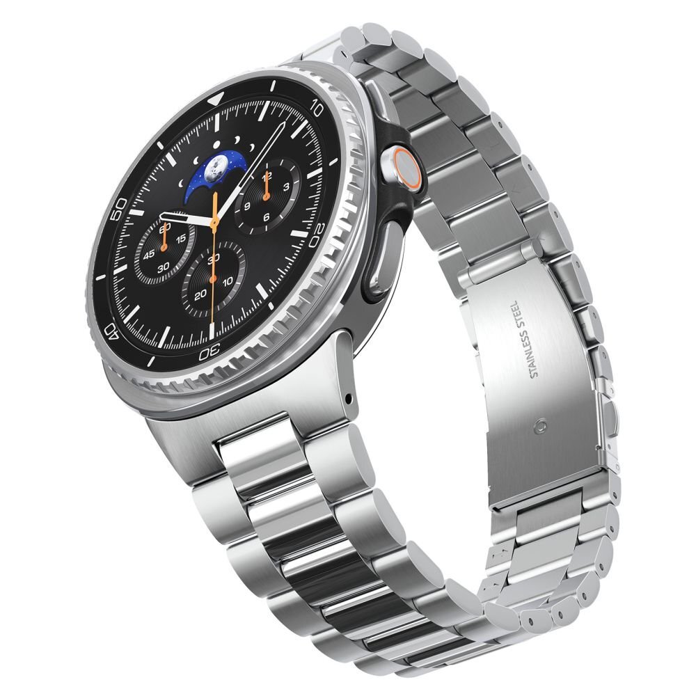 Samsung Galaxy Watch 40/44/46 mm Spigen Modern Fit dirželis – sidabrinis 7