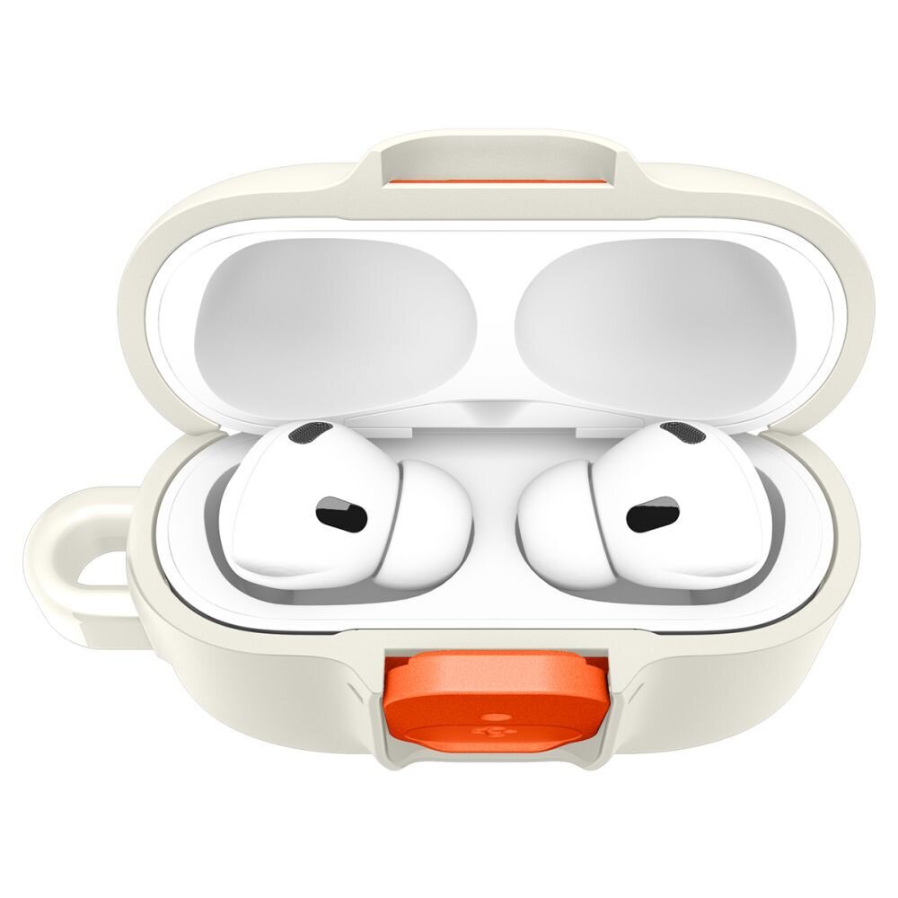 AirPods Pro 3 Spigen Nano Pop dėklas – smėlinis 10 AirPods Pro 3 Spigen Nano Pop dėklas – smėlinis 10
