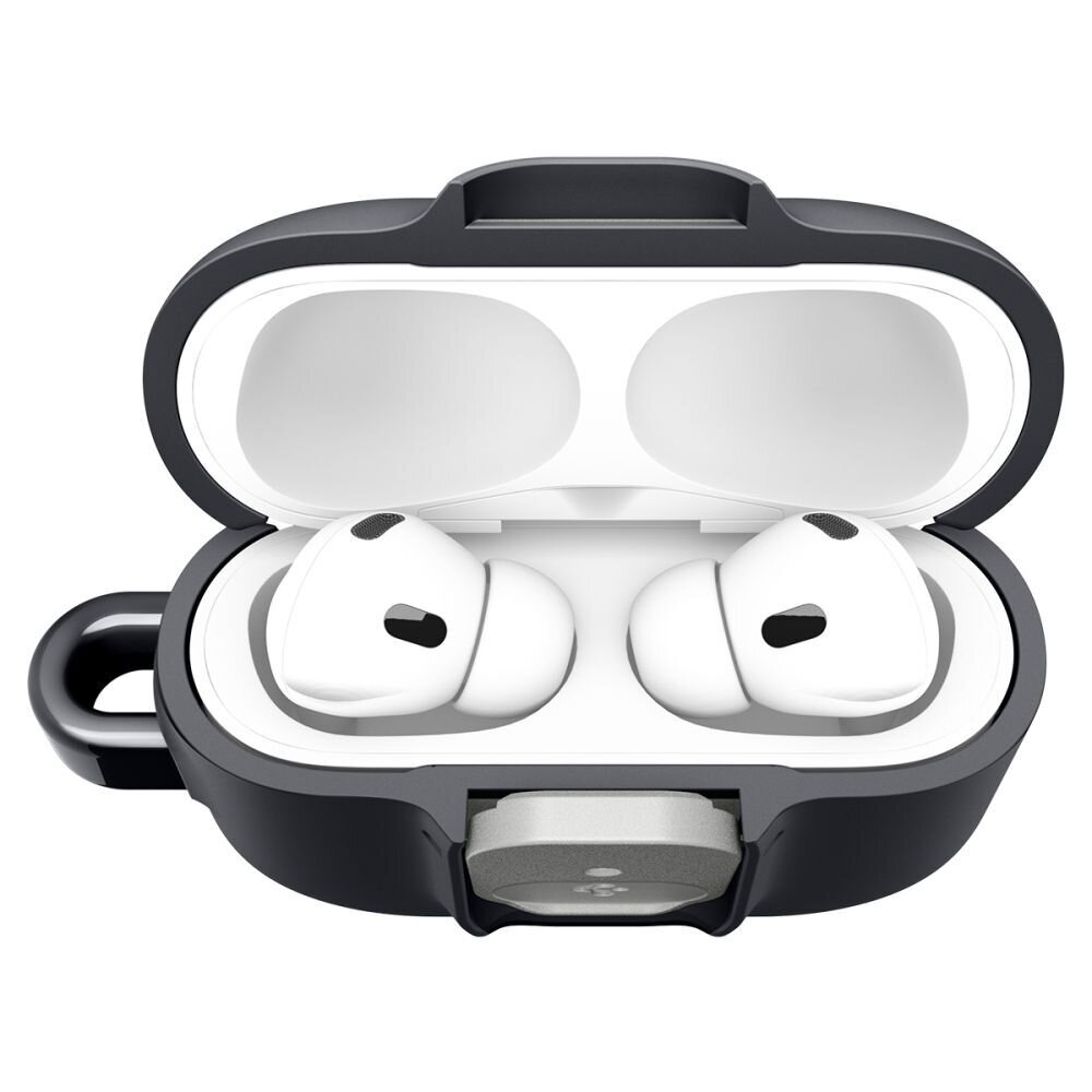 AirPods Pro 3 Spigen Nano Pop dėklas – juodas 10 AirPods Pro 3 Spigen Nano Pop dėklas – juodas 10