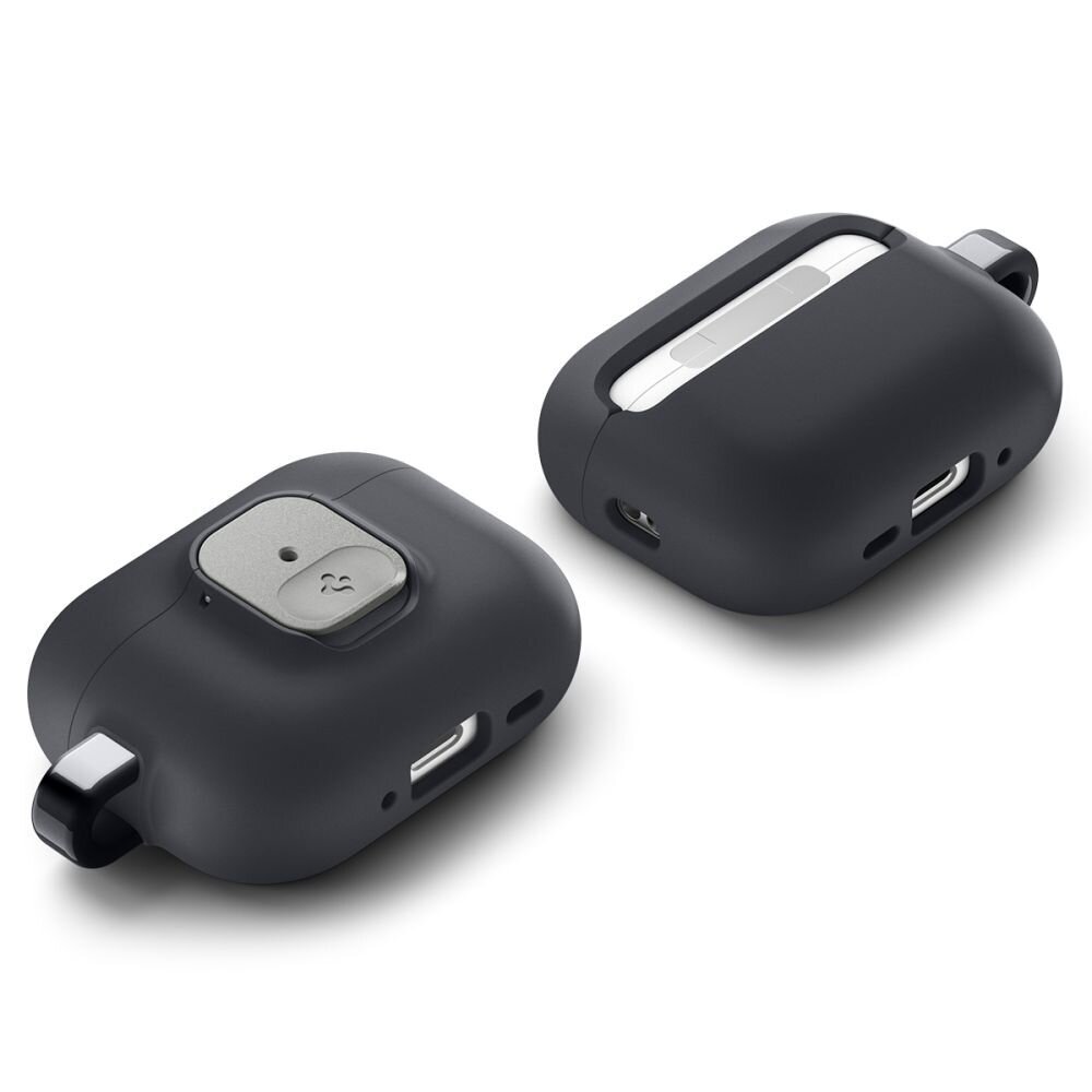AirPods Pro 3 Spigen Nano Pop dėklas – juodas 8 AirPods Pro 3 Spigen Nano Pop dėklas – juodas 8