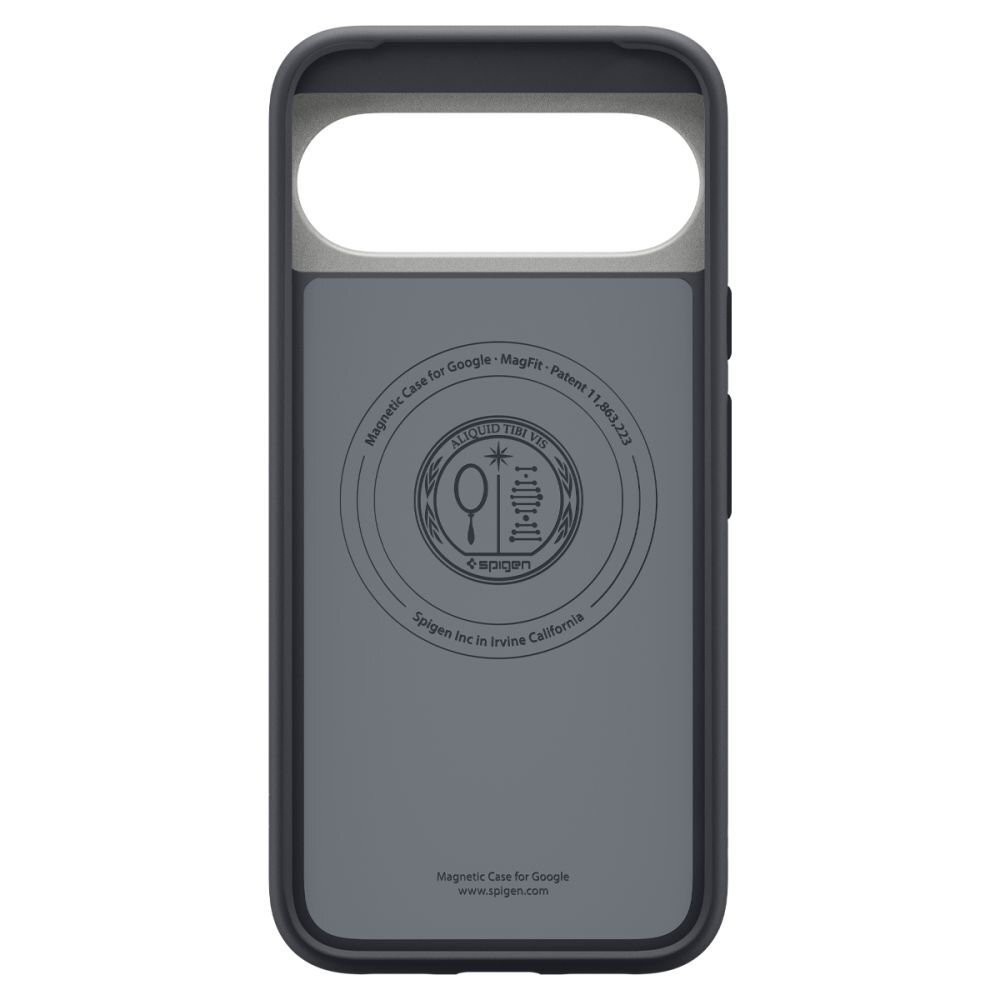 Google Pixel 10 Pro XL Spigen Nano Pop Mag MagSafe dėklas – juodas 4
