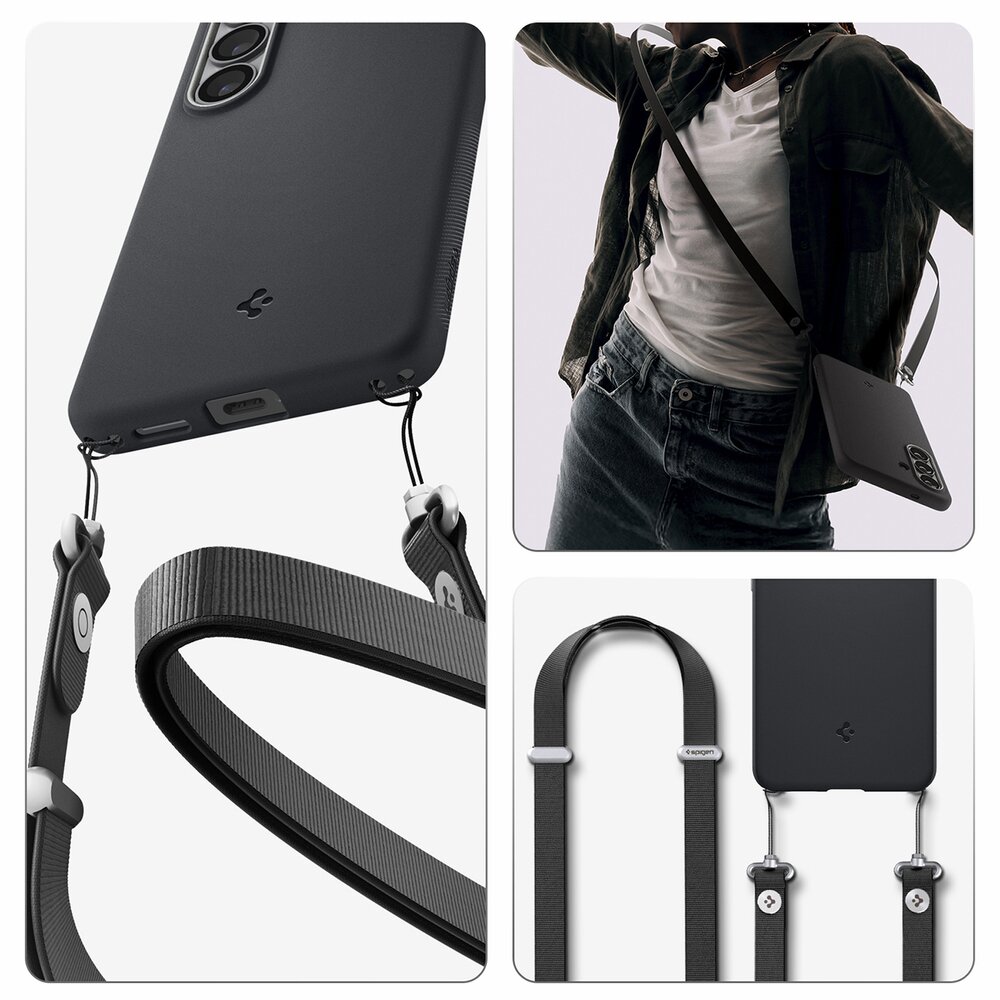 Samsung Galaxy S26 Spigen Nano Pop Mag MagSafe dėklas – juodas 17 Samsung Galaxy S26 Spigen Nano Pop Mag MagSafe dėklas – juodas 17