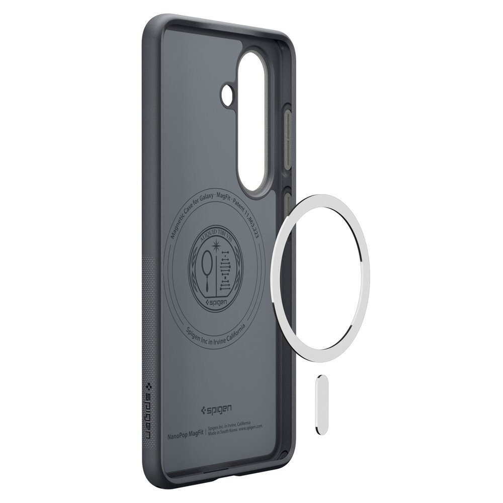 Samsung Galaxy S26 Spigen Nano Pop Mag MagSafe dėklas – juodas 7