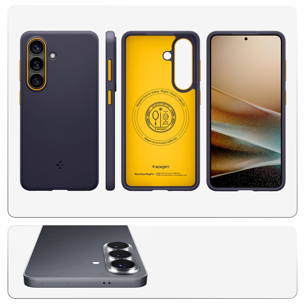 Samsung Galaxy S26 Spigen Nano Pop Mag MagSafe dėklas – mėlynas 12 Samsung Galaxy S26 Spigen Nano Pop Mag MagSafe dėklas – mėlynas 12