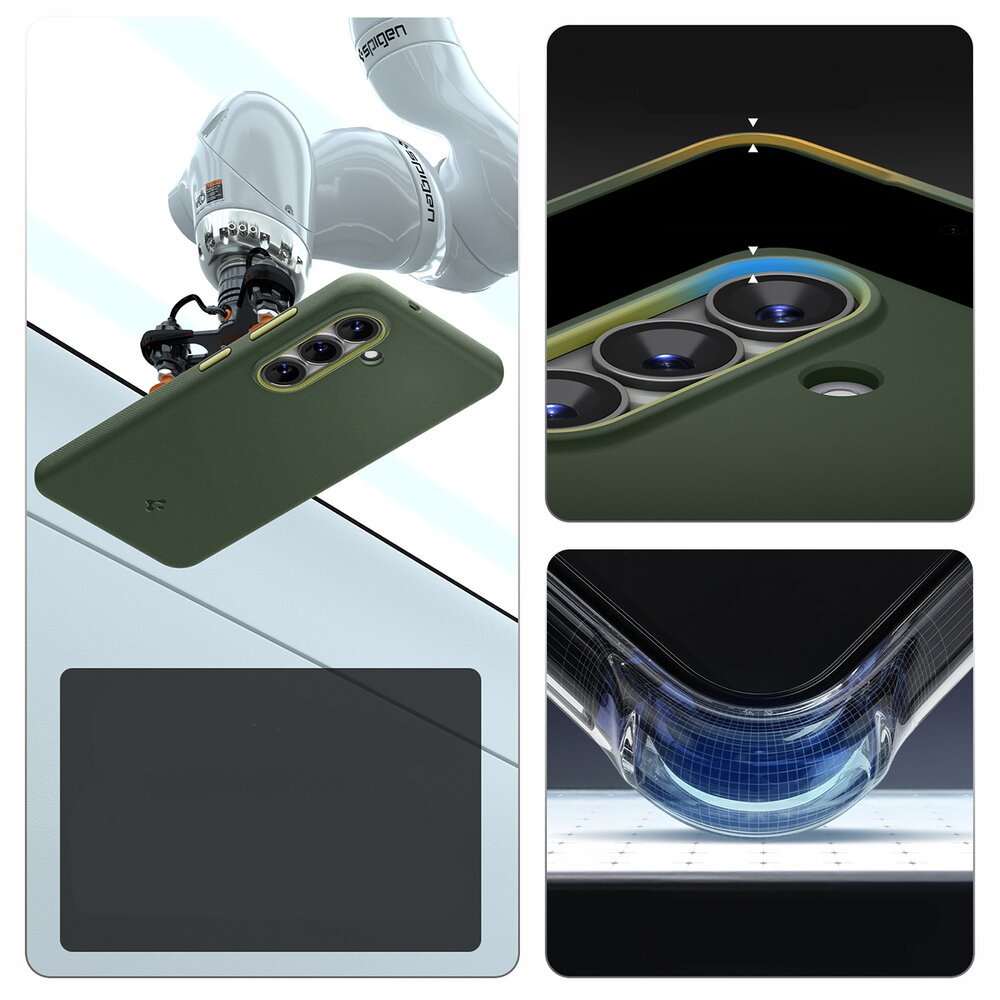 Samsung Galaxy S26 Spigen Nano Pop Mag MagSafe dėklas – žalias 12