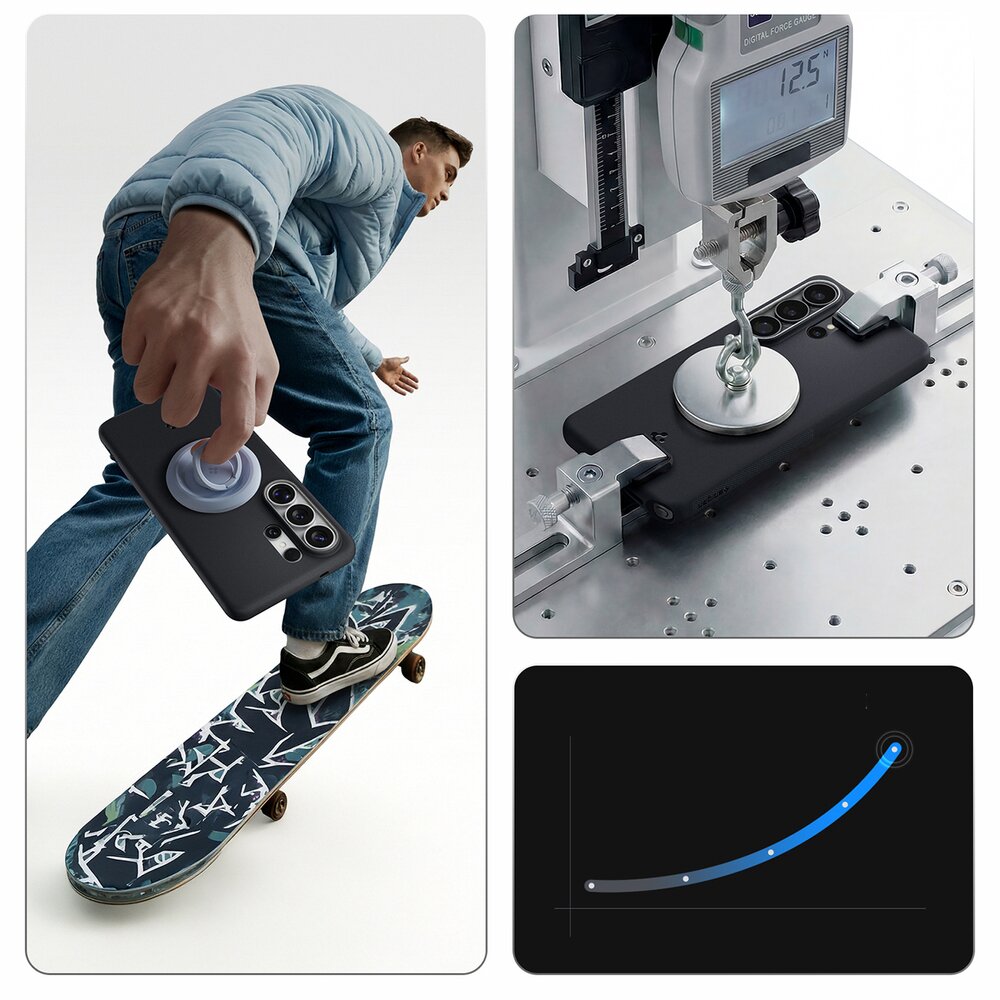 Samsung Galaxy S26 Ultra Spigen Nano Pop Mag MagSafe dėklas – juodas 15 Samsung Galaxy S26 Ultra Spigen Nano Pop Mag MagSafe dėklas – juodas 15