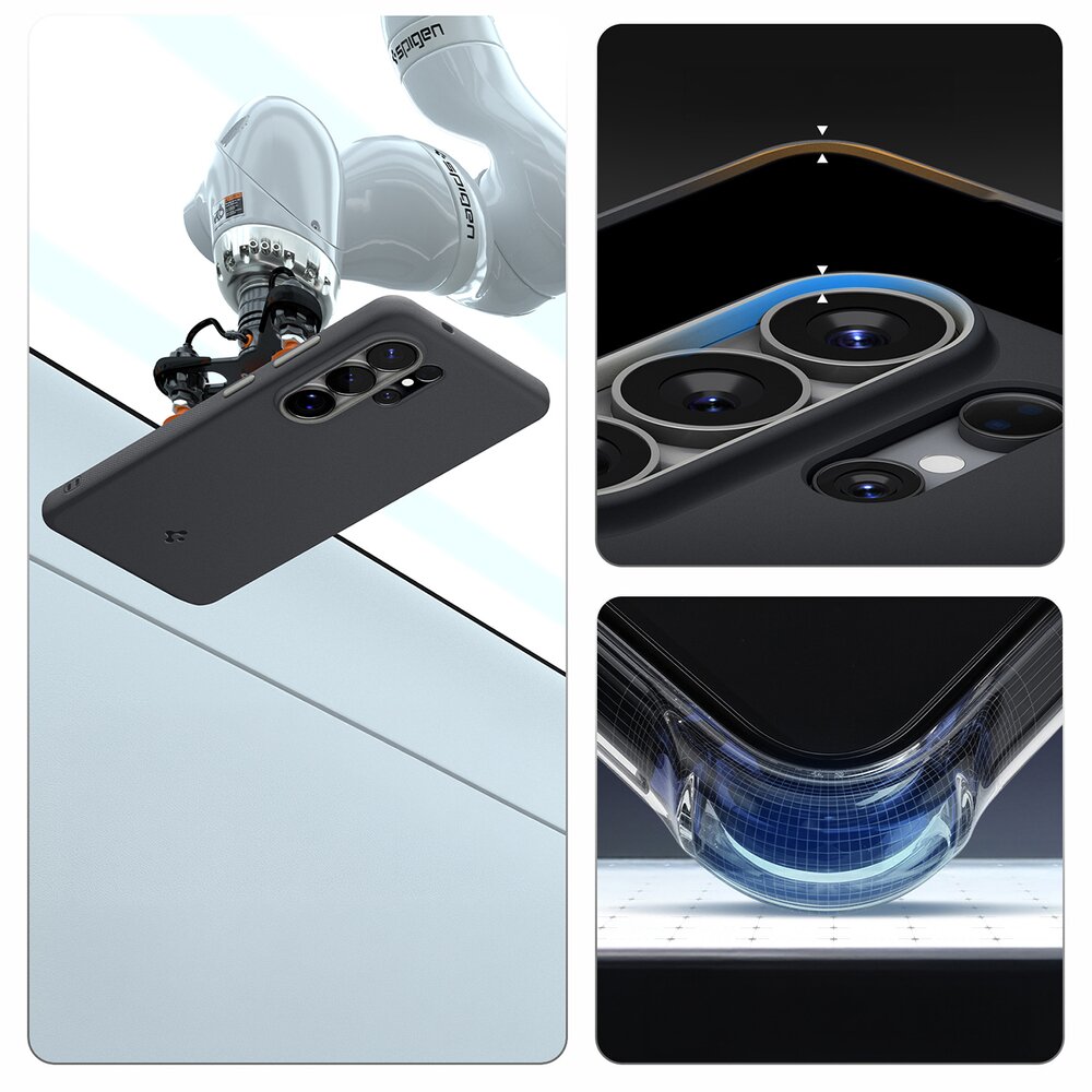 Samsung Galaxy S26 Ultra Spigen Nano Pop Mag MagSafe dėklas – juodas 16