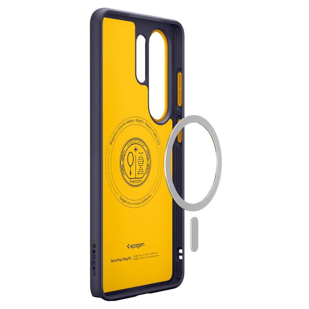 Samsung Galaxy S26 Ultra Spigen Nano Pop Mag MagSafe dėklas – mėlynas 6