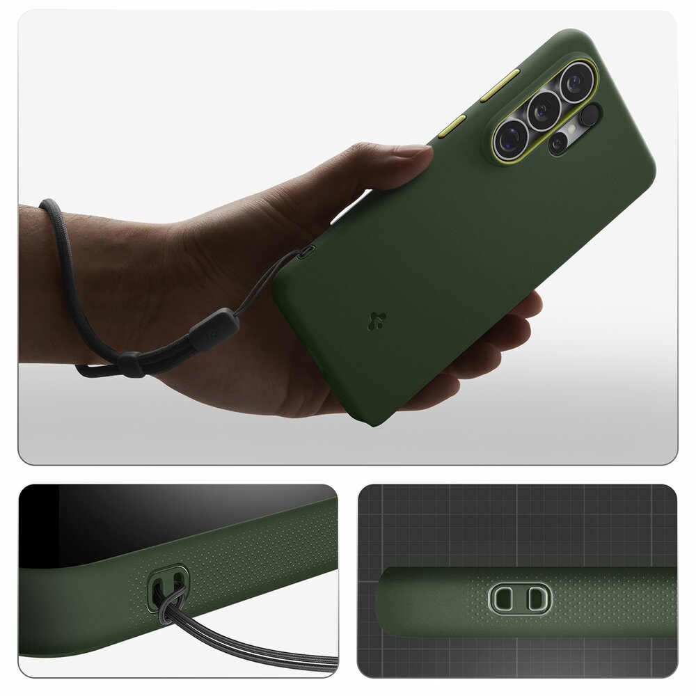 Samsung Galaxy S26 Ultra Spigen Nano Pop Mag MagSafe dėklas – žalias 17 Samsung Galaxy S26 Ultra Spigen Nano Pop Mag MagSafe dėklas – žalias 17