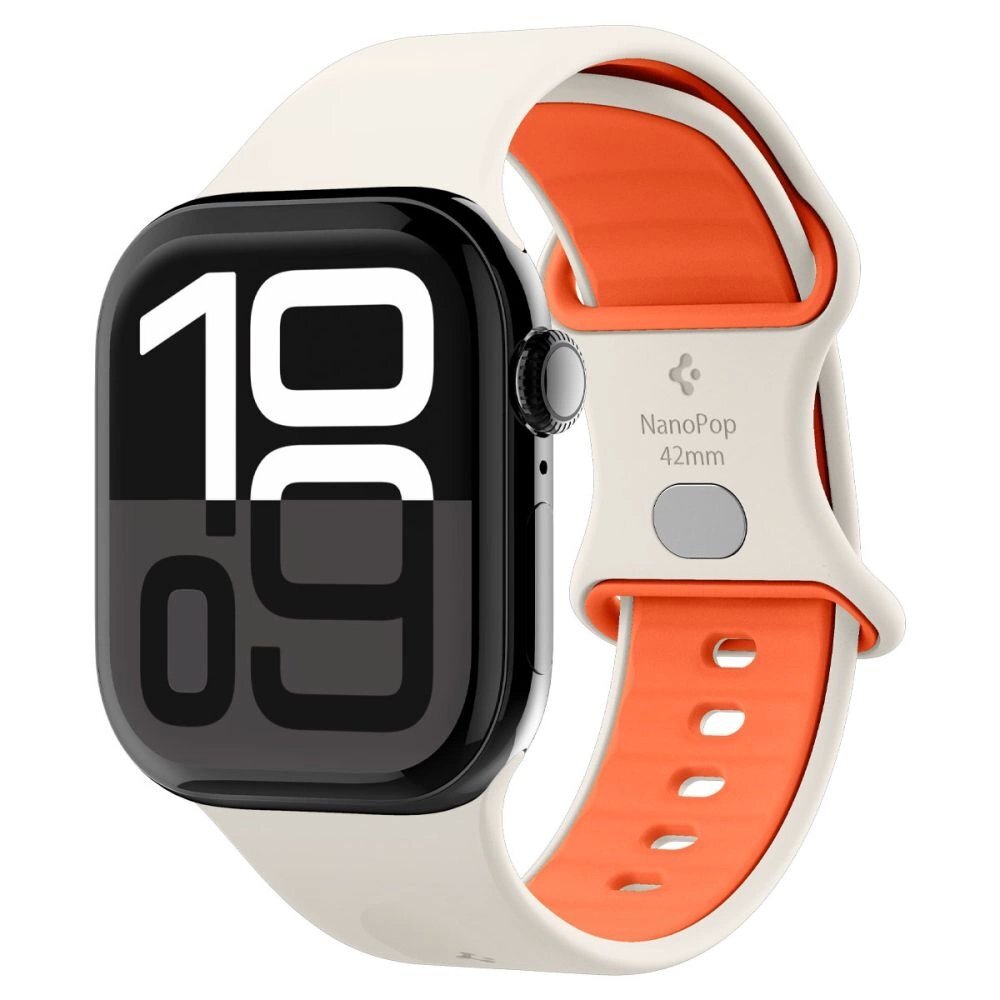 Apple Watch 40/41/42 mm Spigen Nano Pop dirželis – smėlinis