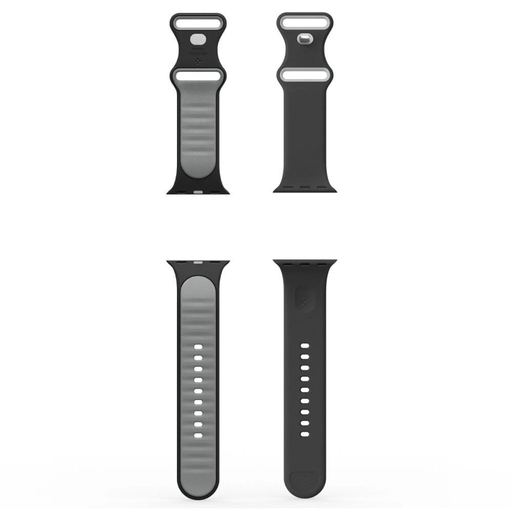 Apple Watch 40/41/42 mm Spigen Nano Pop dirželis – juodas ir pilkas 5 Apple Watch 40/41/42 mm Spigen Nano Pop dirželis – juodas ir pilkas 5