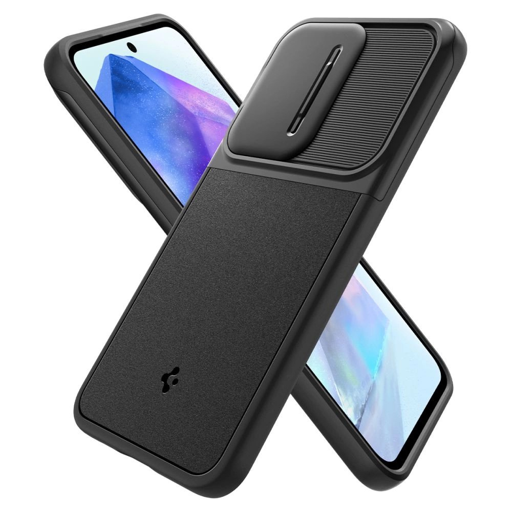 Spigen Optik Armor Dėklas Samsung Galaxy A55 5G - Juodas 11 Spigen Optik Armor Dėklas Samsung Galaxy A55 5G - Juodas 11