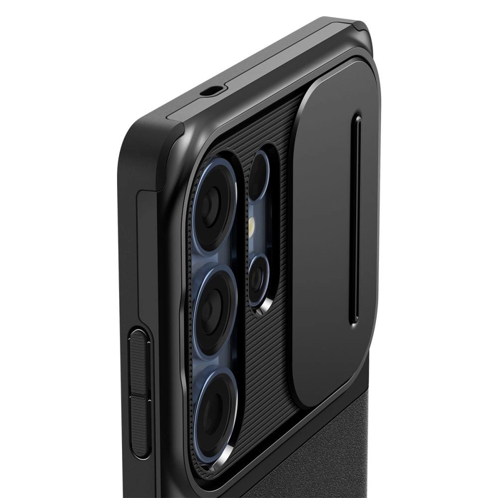 Spigen Optik Armor Dėklas Samsung Galaxy S25 Ultra - Juodas 7 Spigen Optik Armor Dėklas Samsung Galaxy S25 Ultra - Juodas 7