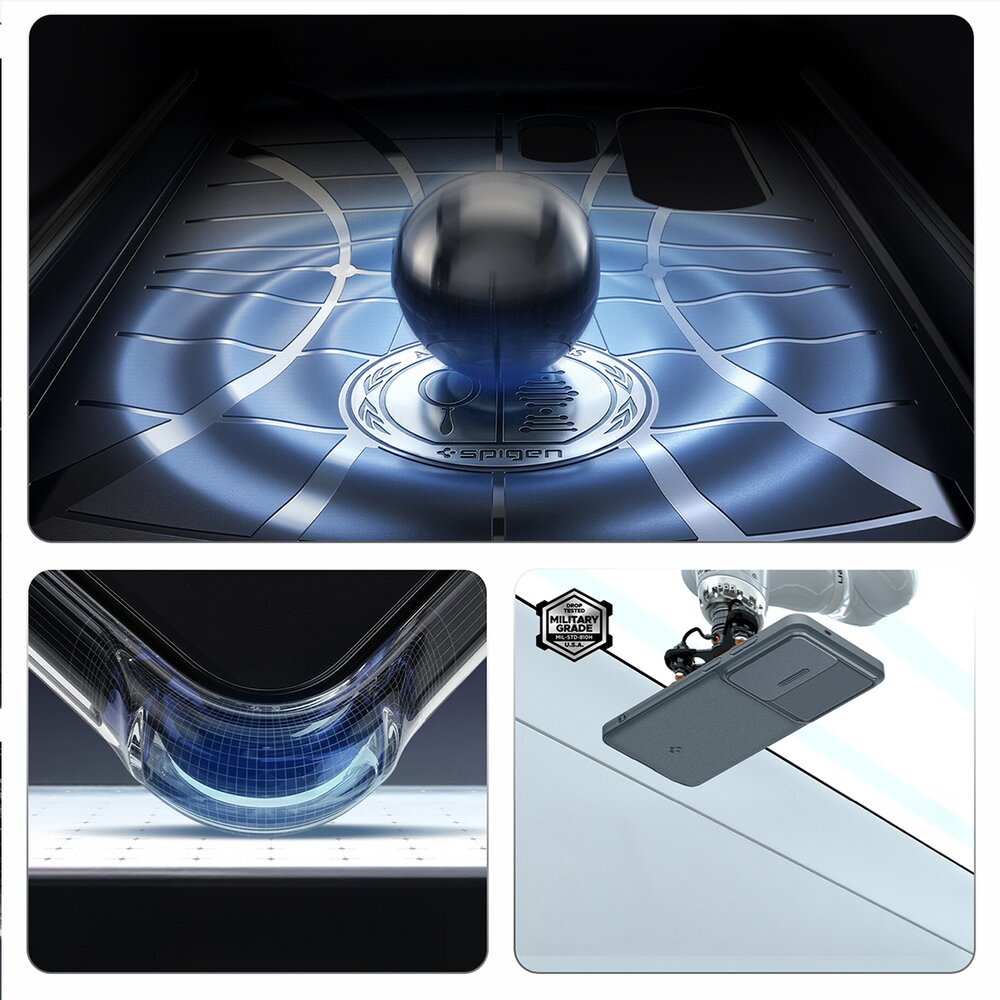 Samsung Galaxy S26 Ultra Spigen Optik Armor dėklas – žalias 13