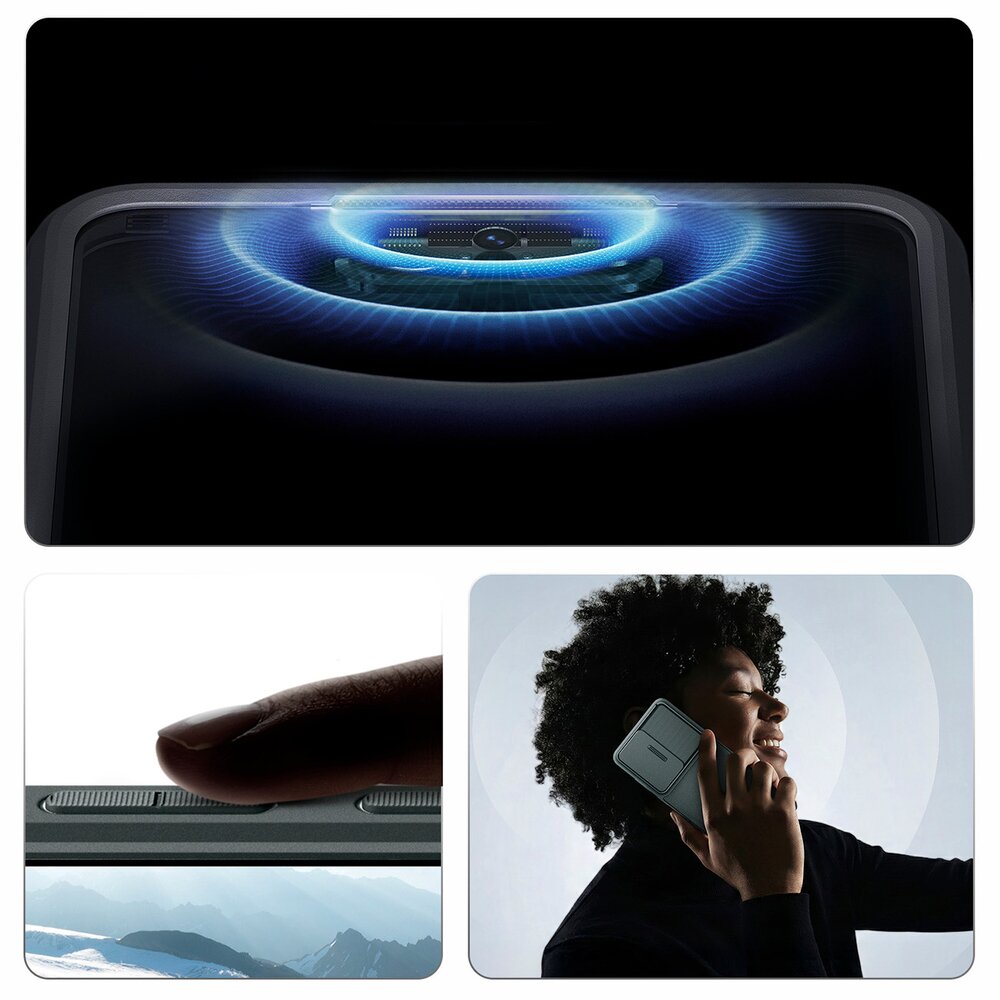 Samsung Galaxy S26 Ultra Spigen Optik Armor dėklas – žalias 16