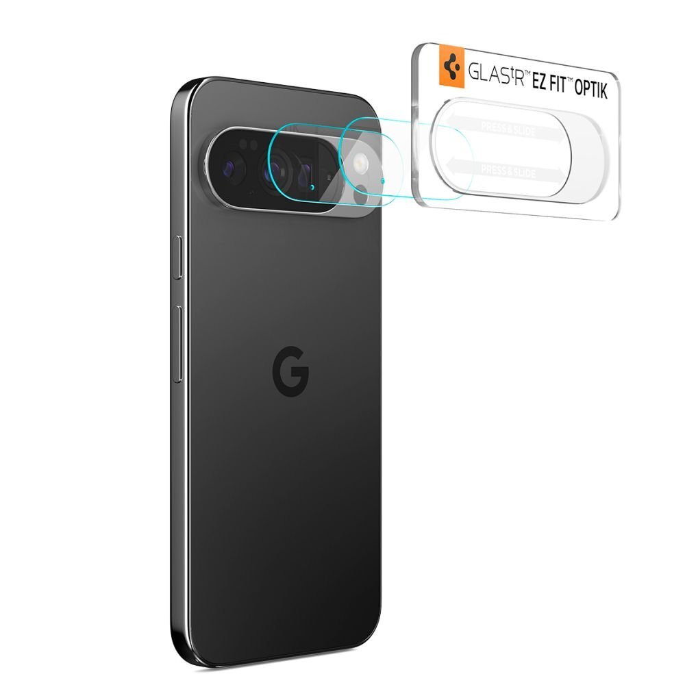 Google Pixel 10 Pro Spigen Optik Glas.tR 2-pack kameros apsauga 2 Google Pixel 10 Pro Spigen Optik Glas.tR 2-pack kameros apsauga 2