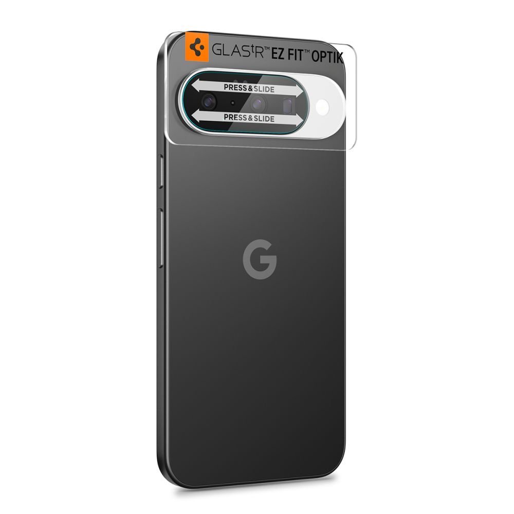 Google Pixel 10 Spigen Optik Glas.tR 2-pack kameros apsauga – skaidri 1 Google Pixel 10 Spigen Optik Glas.tR 2-pack kameros apsauga – skaidri 1