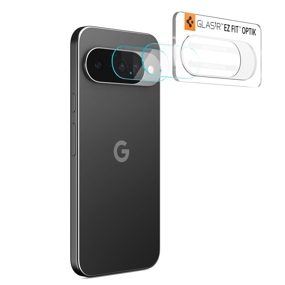 Google Pixel 10 Spigen Optik Glas.tR 2-pack kameros apsauga – skaidri 2 Google Pixel 10 Spigen Optik Glas.tR 2-pack kameros apsauga – skaidri 2