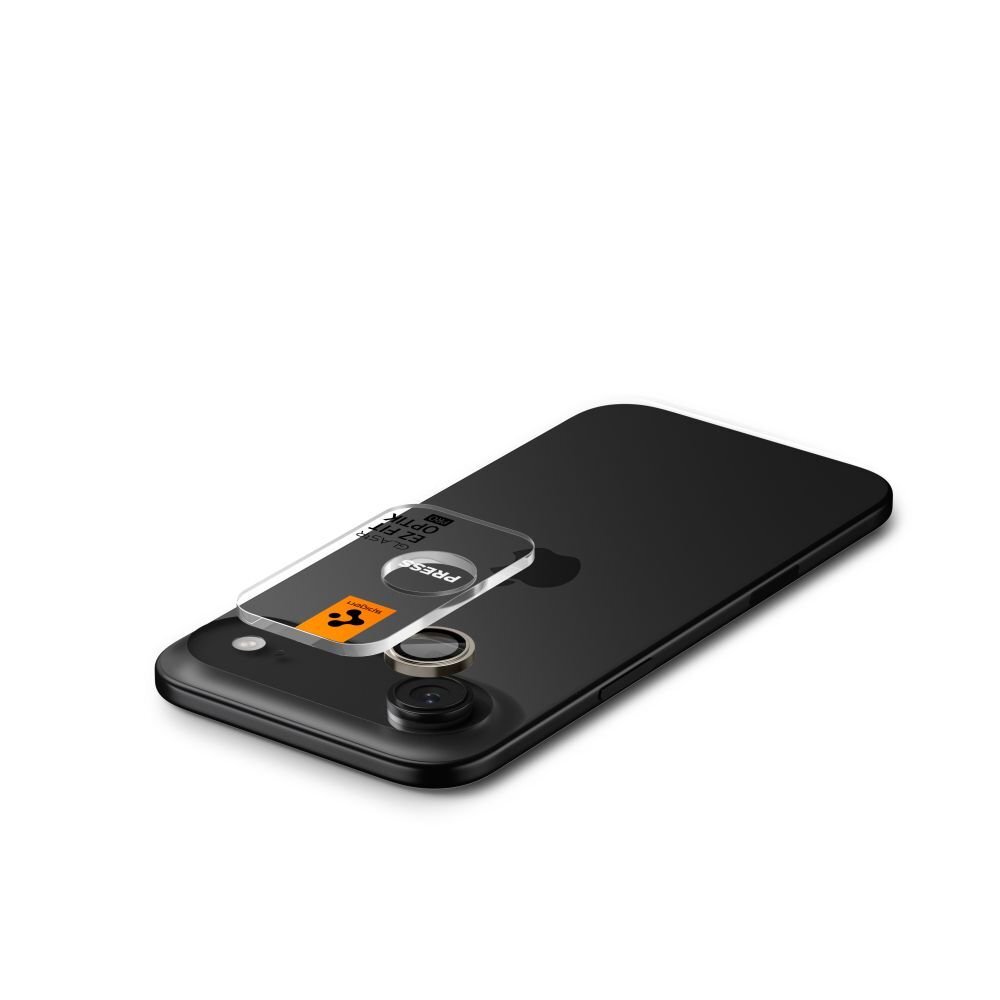 iPhone Air Spigen Optik Pro Glas.tR EZ Fit kameros dangtelis (2 vnt.) – auksinis 4