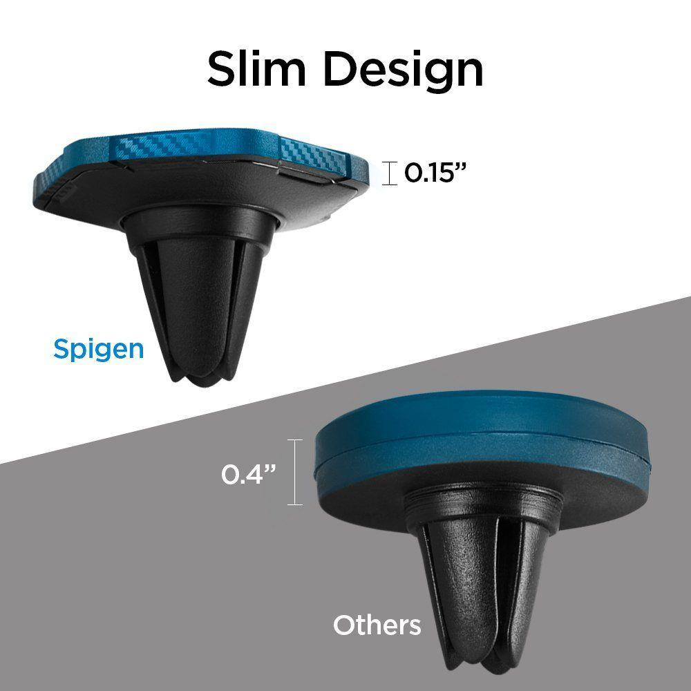 Telefono Laikiklis Spigen QS11 Tvirtinamas ant ventiliacijos grotelių - Juodas 3 Telefono Laikiklis Spigen QS11 Tvirtinamas ant ventiliacijos grotelių - Juodas 3