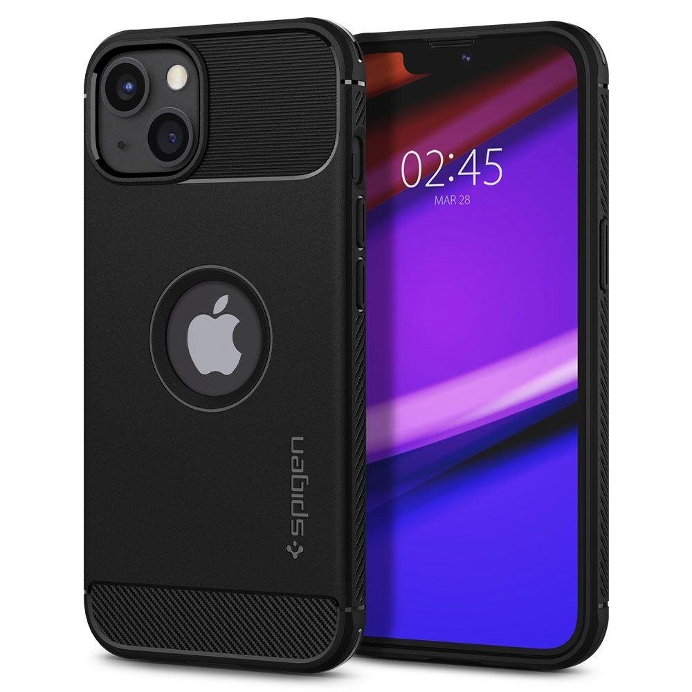 Dėklas Spigen Rugged Armor iPhone 13 juodas Dėklas Spigen Rugged Armor iPhone 13 juodas